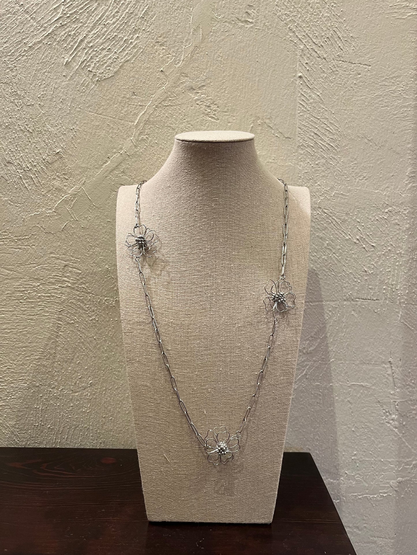 Collar Tiber Plateado