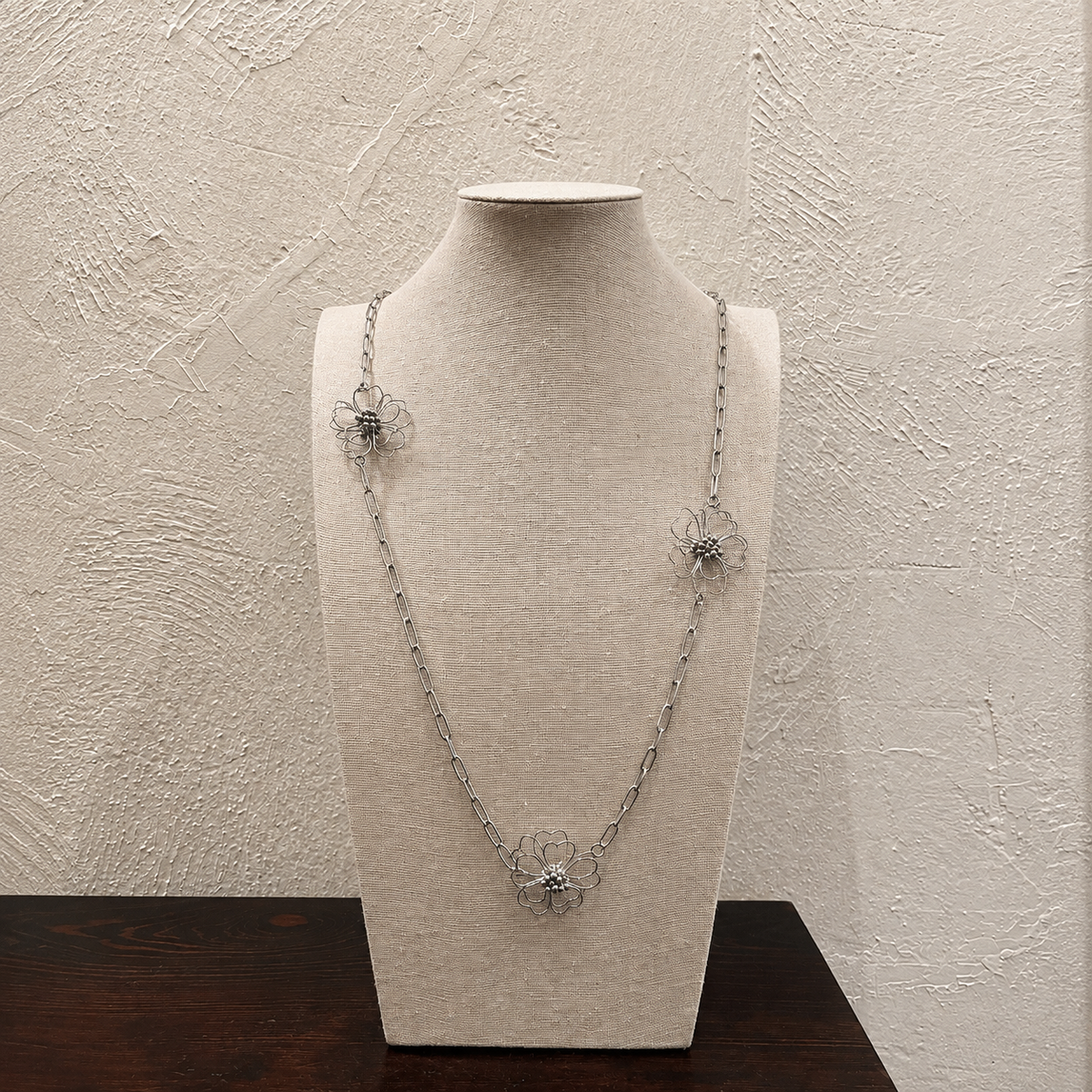 Collar Tiber Plateado
