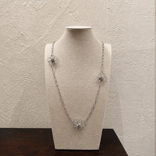 Collar Tiber Plateado