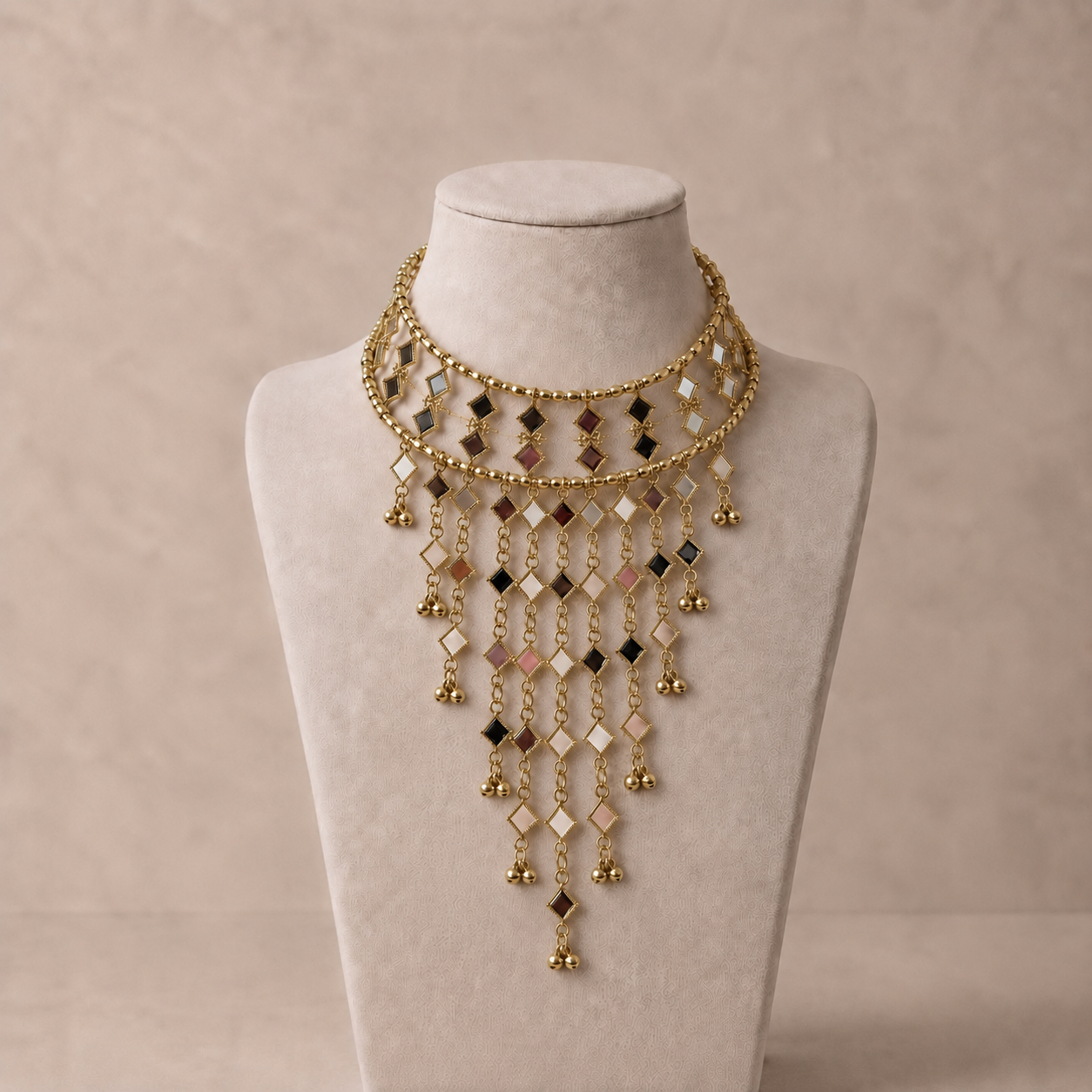 Collar Emperatriz Dorado