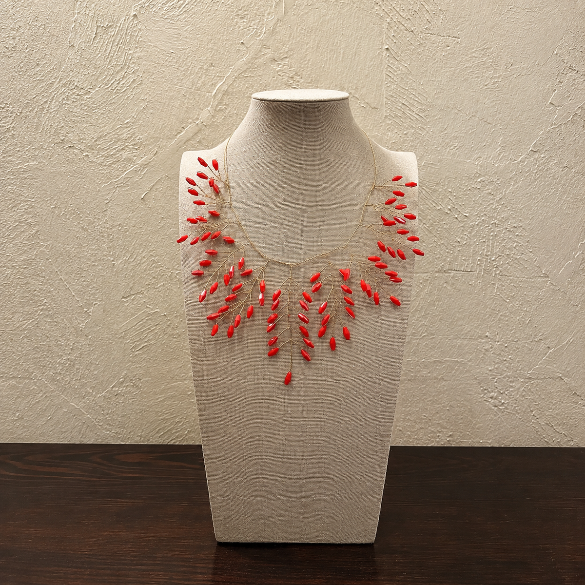 Collar Capri Rojo