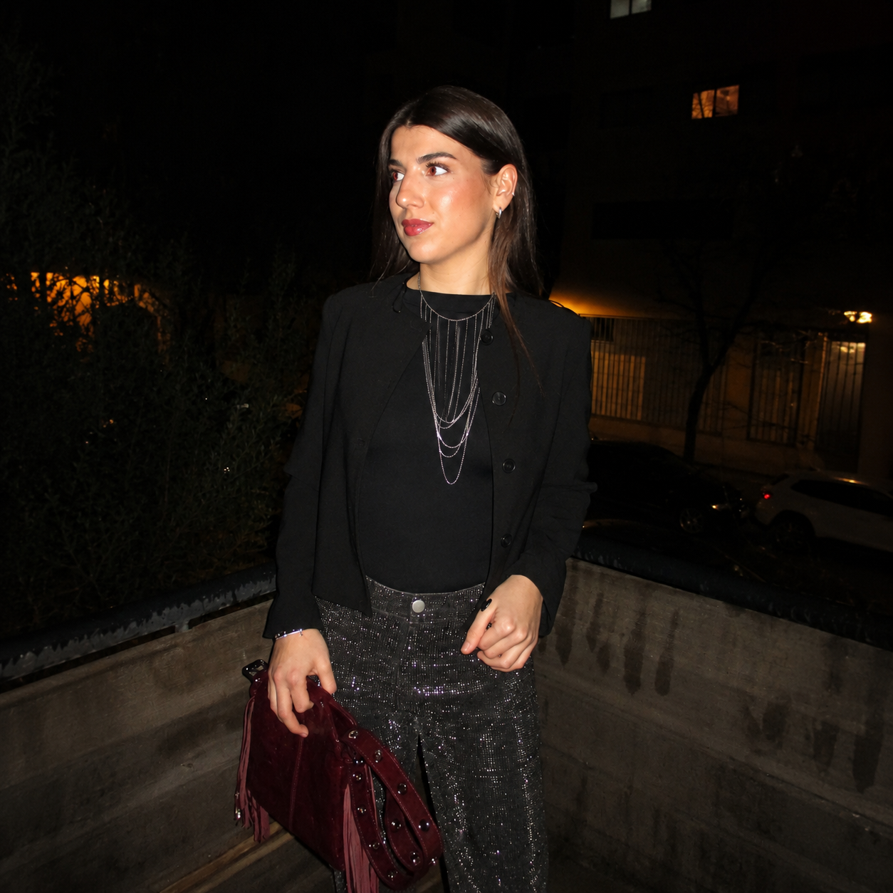 Collar Zenit Plateado