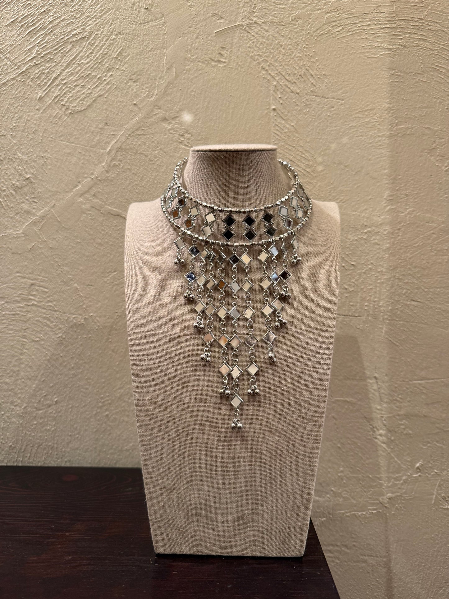 Collar Emperatriz Plateado