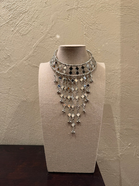 Collar Emperatriz Plateado